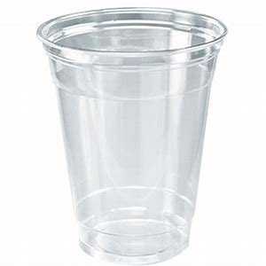 1000- Clear PET Juice Cups (16oz)