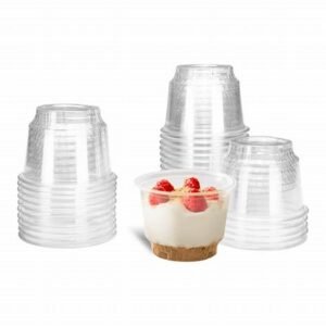 500-Dessert Clear Cup 4oz / per